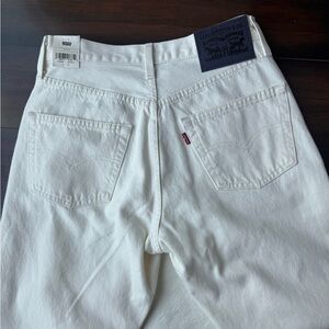 CUSTOM Levi's Blue Tab 90s 501 Jeans in White